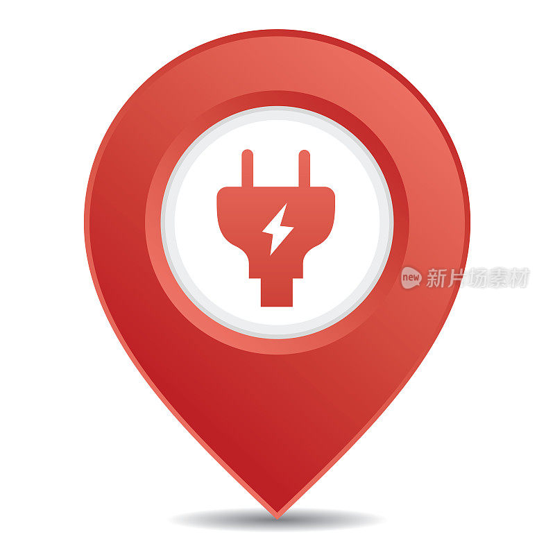 电动汽车充电站GPS指示器