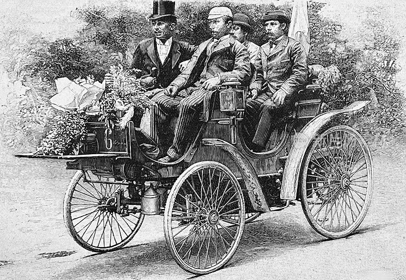 没有马的四轮汽车，卡尔・本茨，汽车的发明者