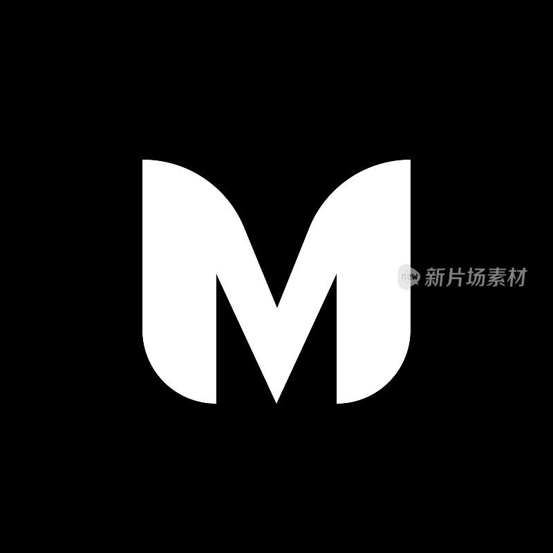 字母M标志