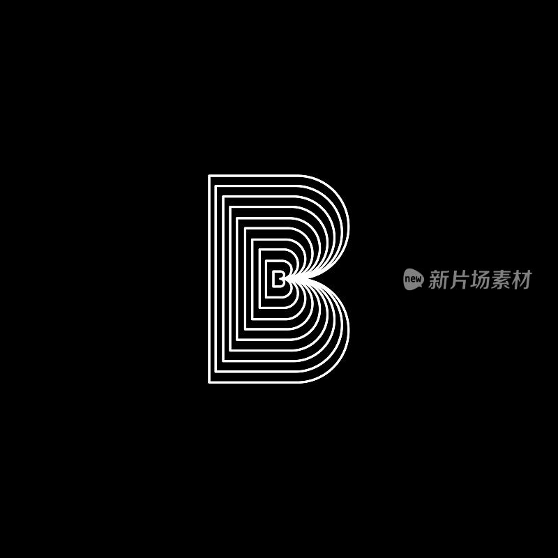 B字母标志