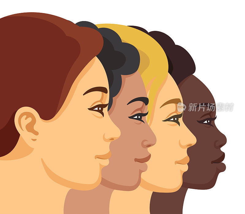 多元化的妇女群体