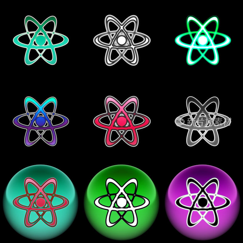 Atom图标