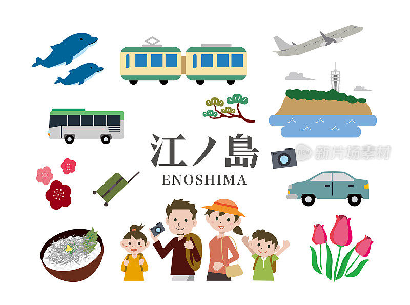Enoshima观光日本