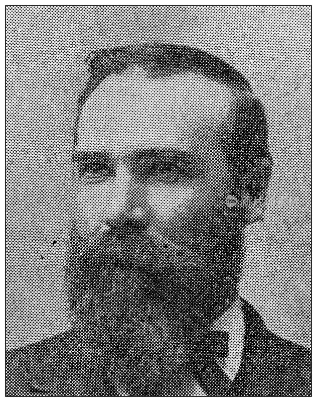 古董名人肖像:爱德华・M・史密斯