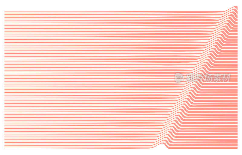 技术背景与水平条纹