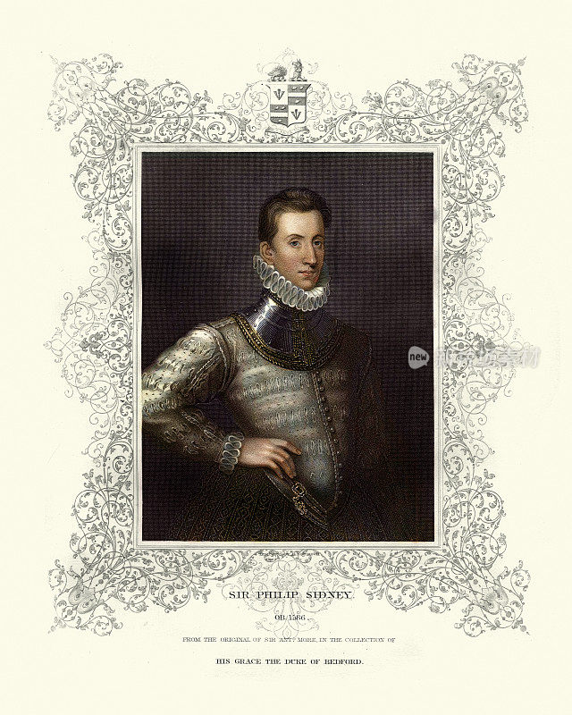 菲利普・西德尼爵士，伊丽莎白时代的诗人，朝臣，学者和士兵