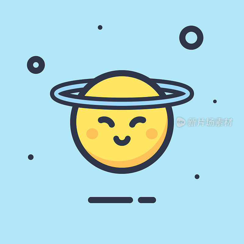 Emoticon平面设计颜色背景