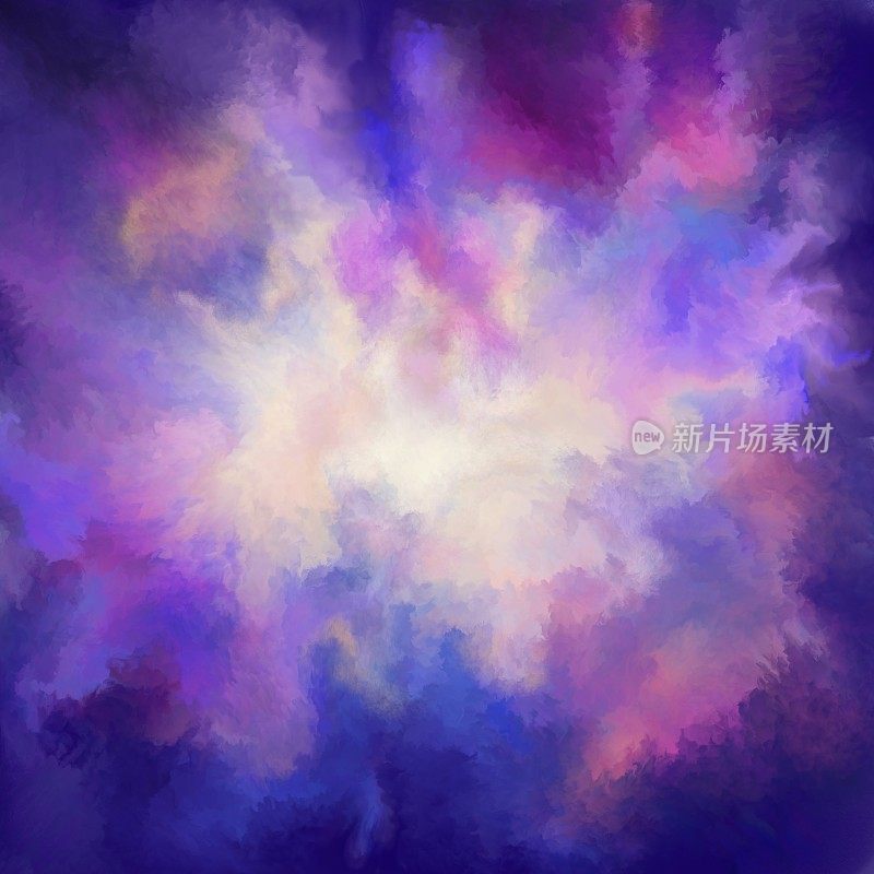 彩云，抽象的艺术背景