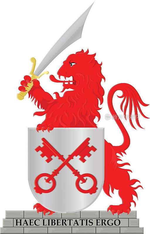 荷兰莱顿盾徽