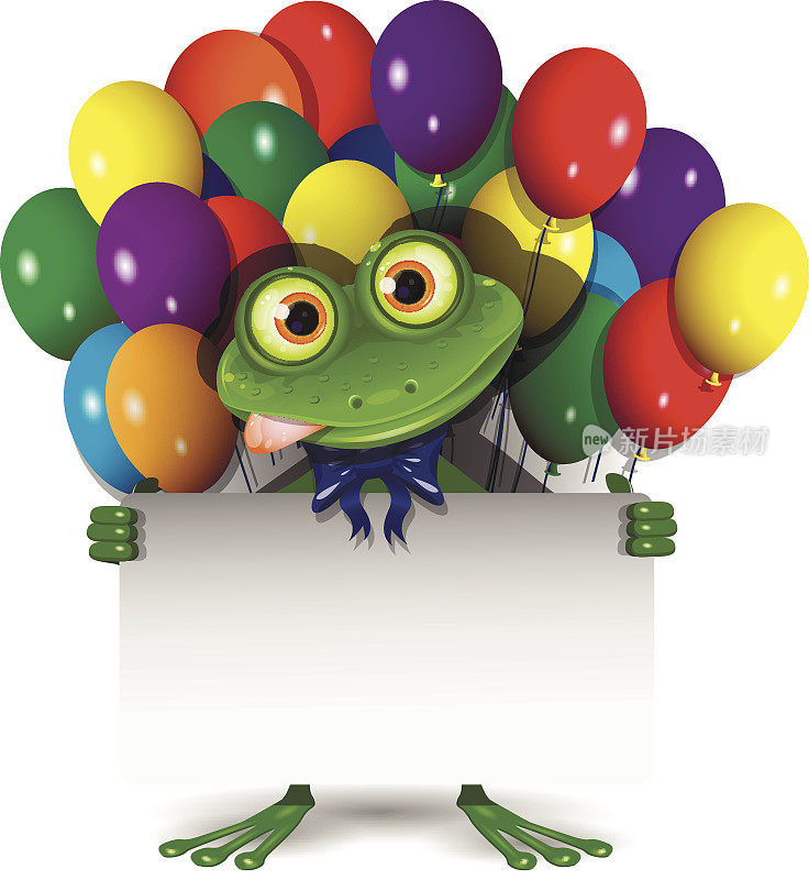 青蛙和气球