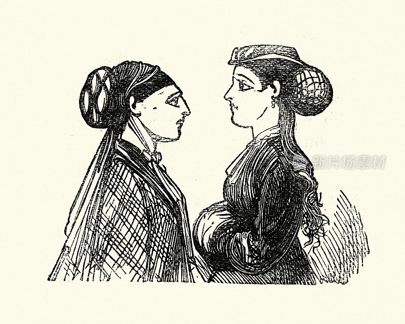 哑剧演员,维多利亚时代的伦敦人物,1850年代