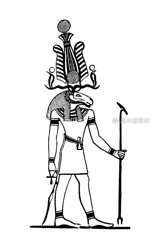 Khnum(也被罗马化为Khnemu)是已知的最早的埃及神之一，最初是尼罗河源头的神