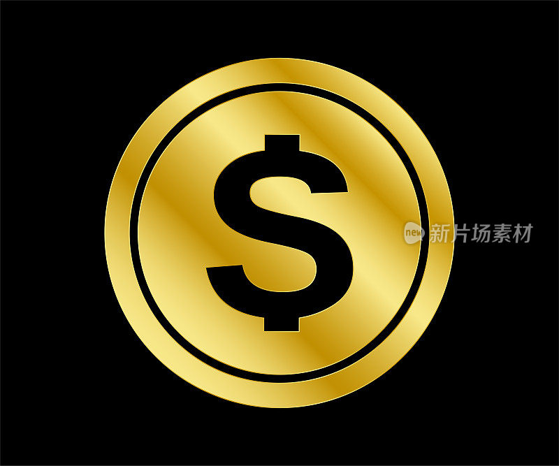 金元硬币图标