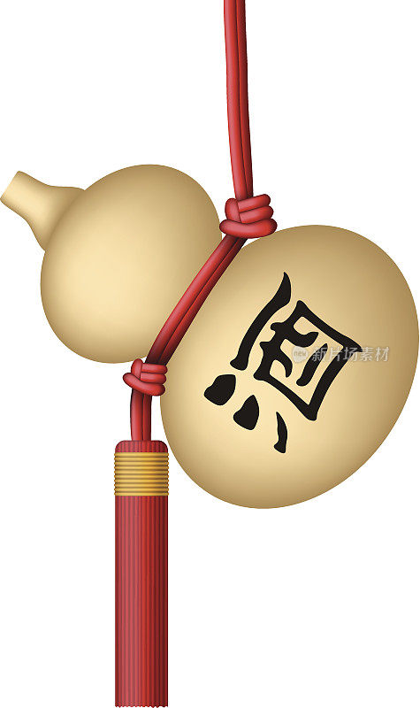 葫芦形中国传统酒瓶