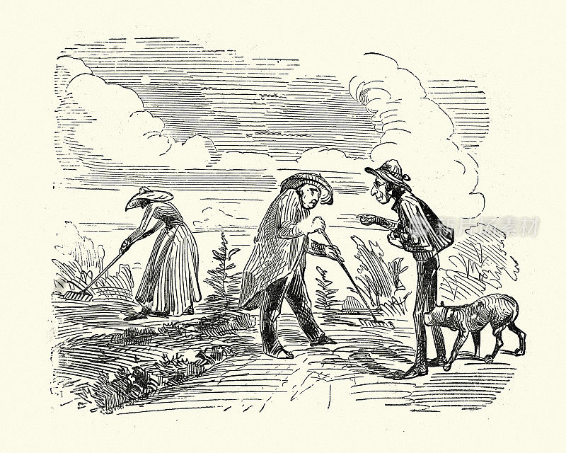 维多利亚时代的园艺,古斯塔夫・多雷的漫画