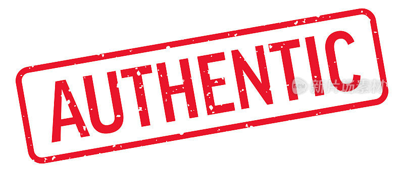 真实-印章，印鉴，印章模板。向量股票插图