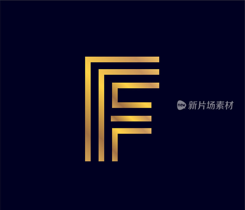 基于F字母的Logo