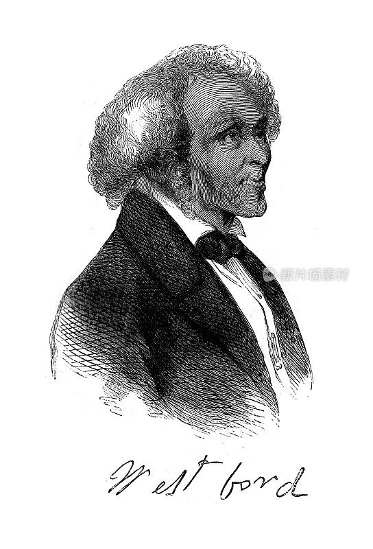 西福特的素描成为翻新庄园的经理;乔治·华盛顿1858年前弗农山庄园的草图;哈珀斯新月刊1858年