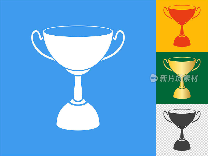 奖杯图标集。