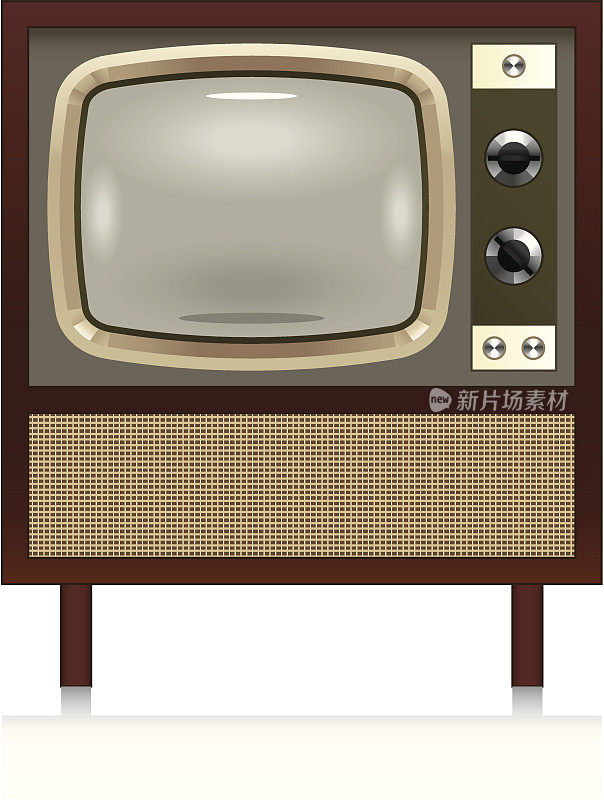 古董的电视