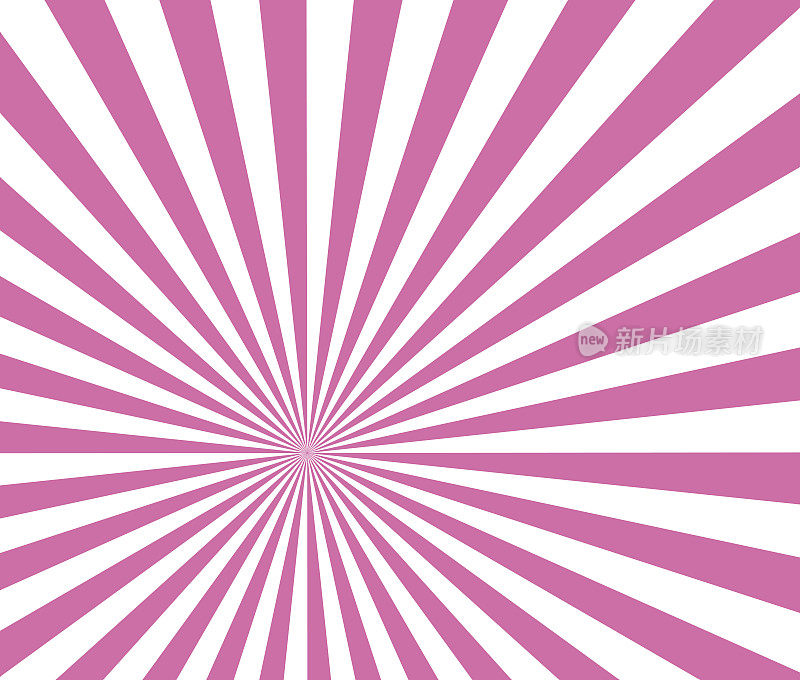 矢量背景的粉红色射线在一个透明的背景