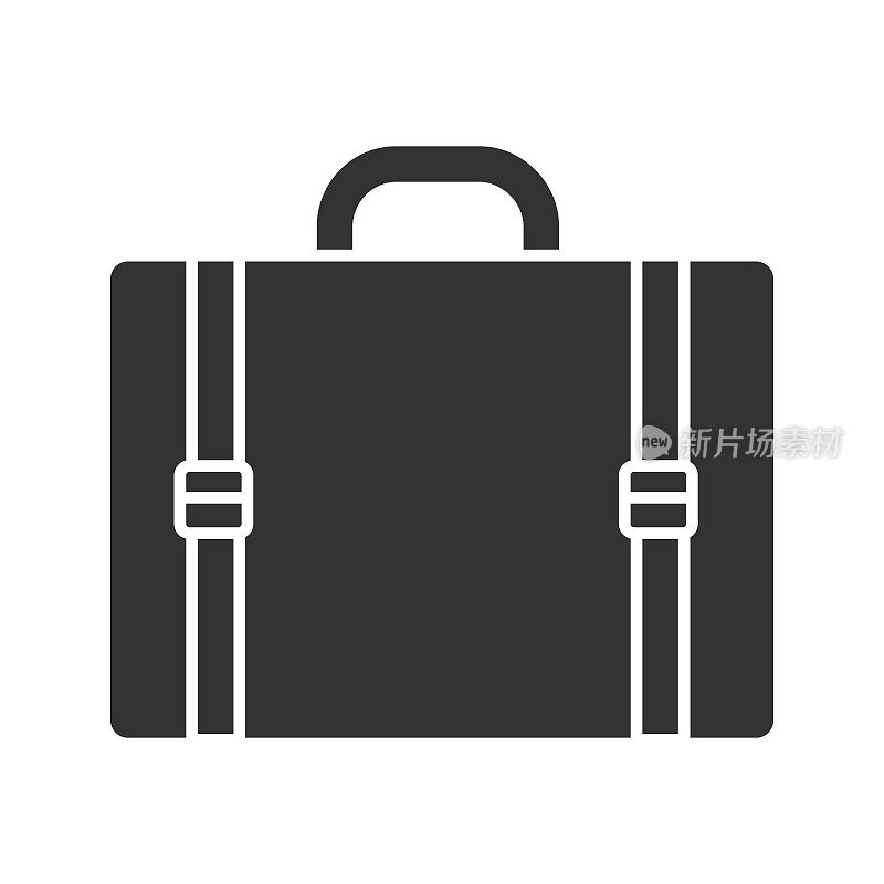 旅行箱行李箱图标