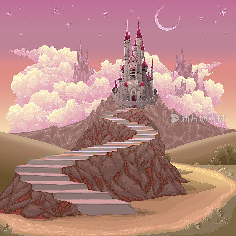 梦幻城堡景观