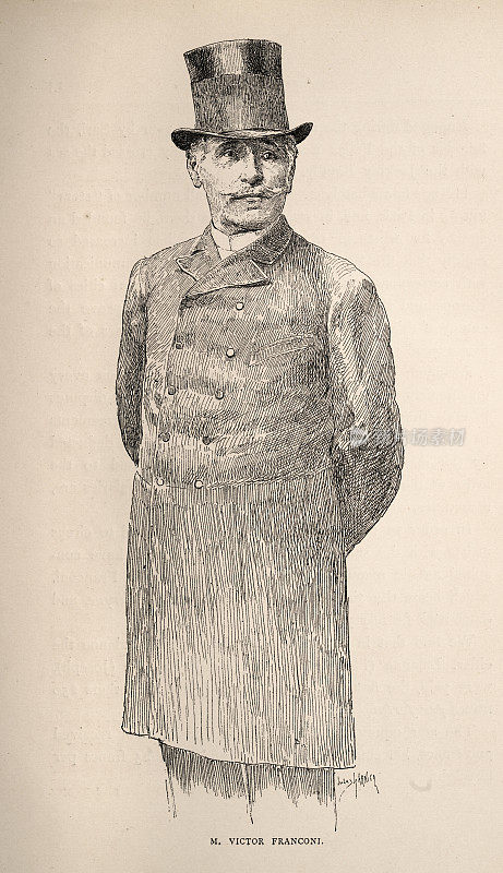 维克多・弗兰科尼，1810-1897年法国马戏团经理