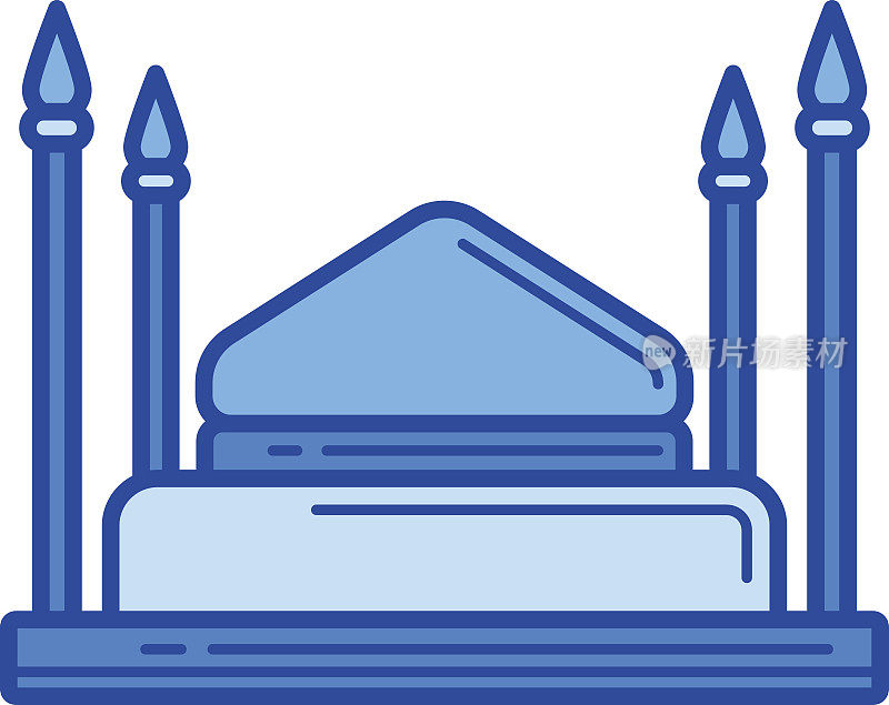 清真寺行图标