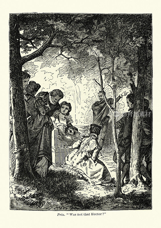 莎士比亚的爱是徒劳的。那不是赫克托吗?