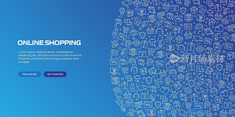 电子商务、网上购物、数字营销相关模式设计