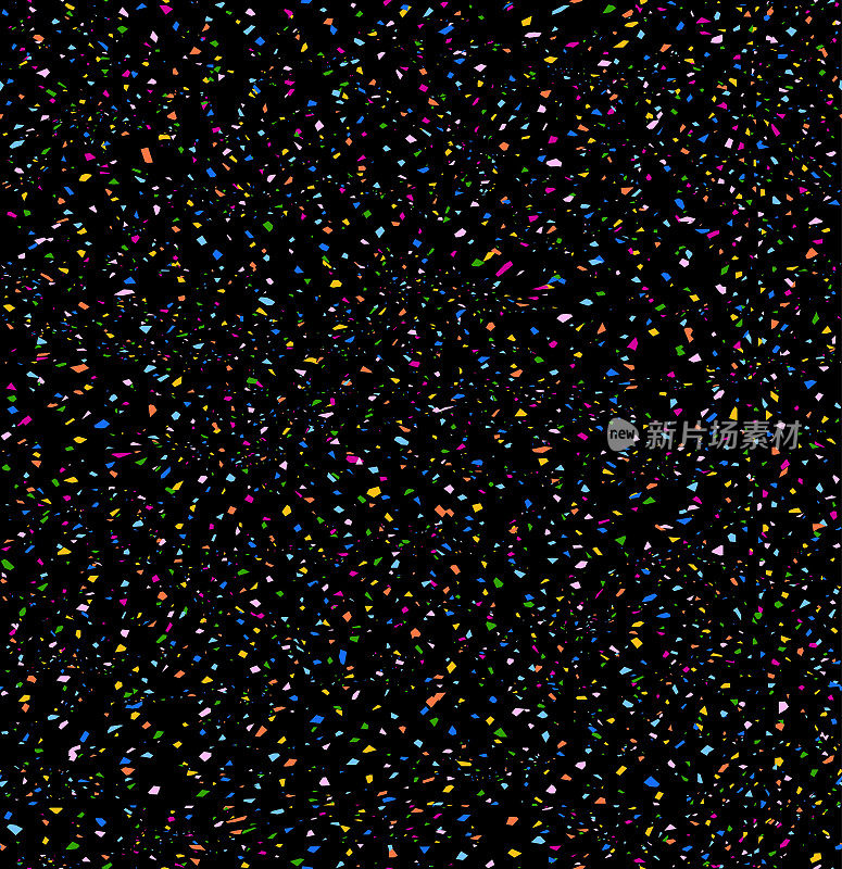 无缝抽象多色图案