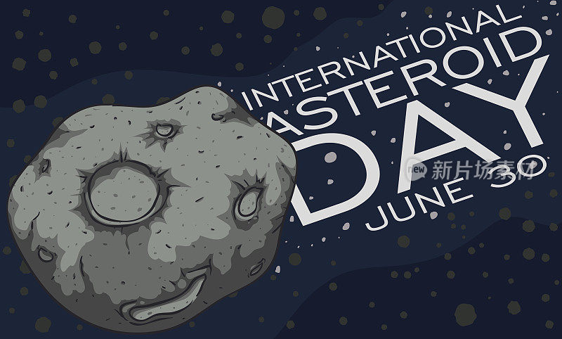 国际小行星日庆祝活动期间的小行星穿越带