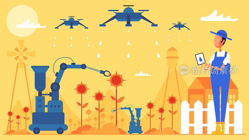 机器人自动化农业