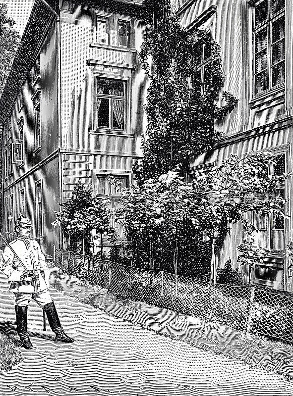 奥托・冯・俾斯麦,从外面看死屋