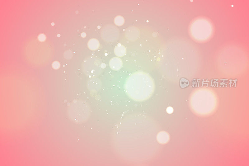 创意闪闪发光的金色圣诞背景。