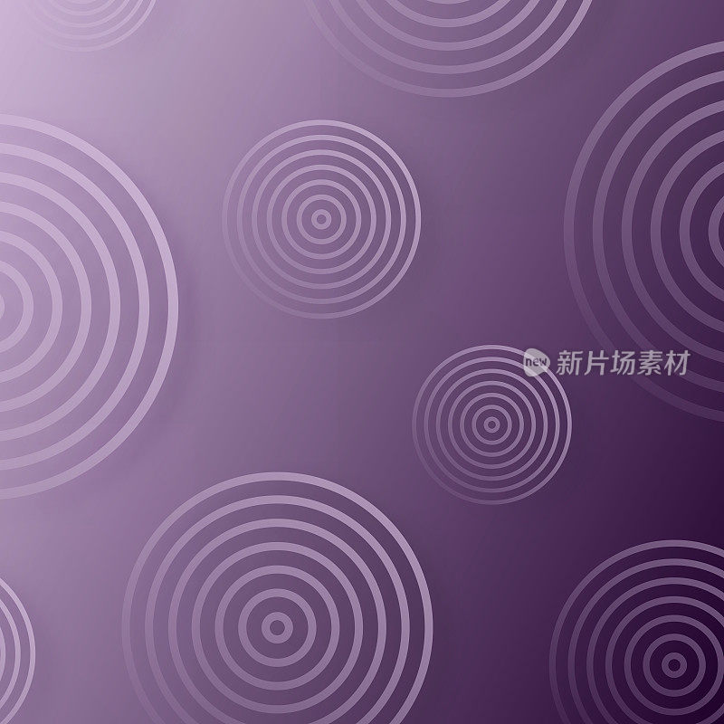 用紫色圆圈抽象渐变背景
