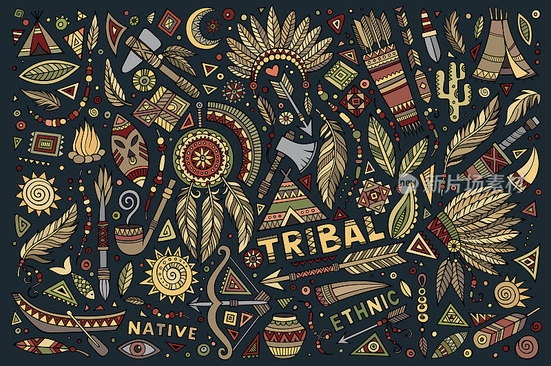 部落土著符号集