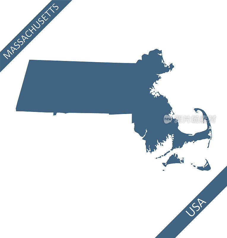 马萨诸塞州银行地图