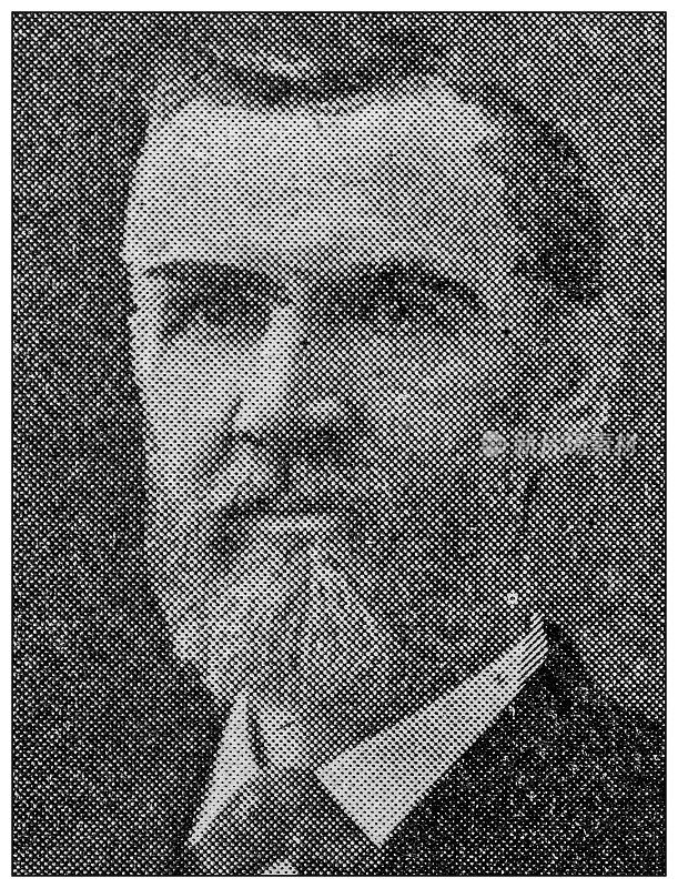 古董名人肖像:摩西・史密斯