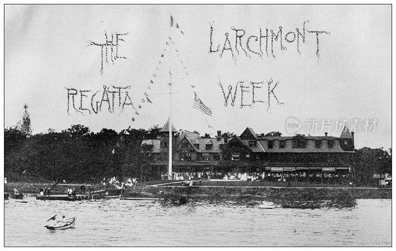 1897年的运动和消遣:拉奇蒙特帆船赛
