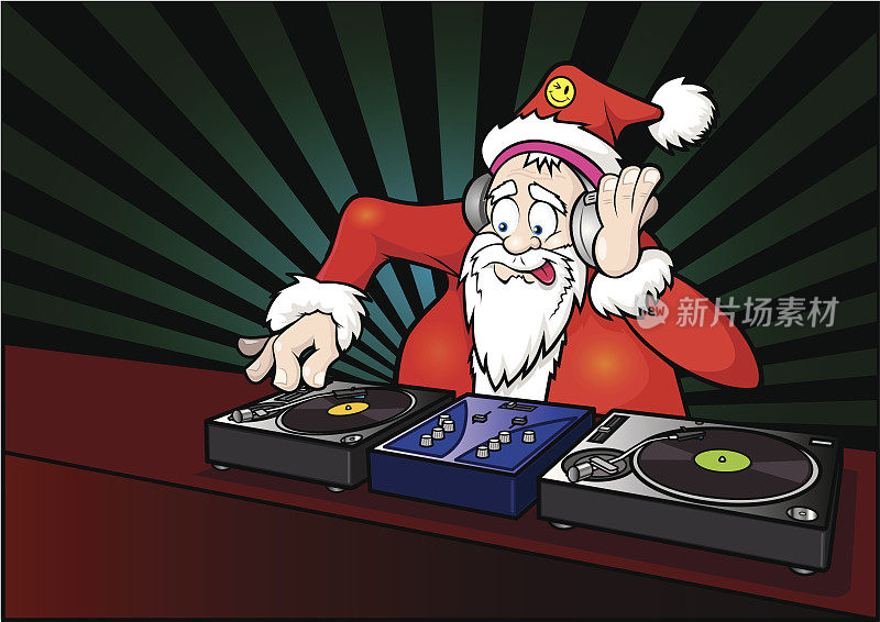 DJ圣诞老人