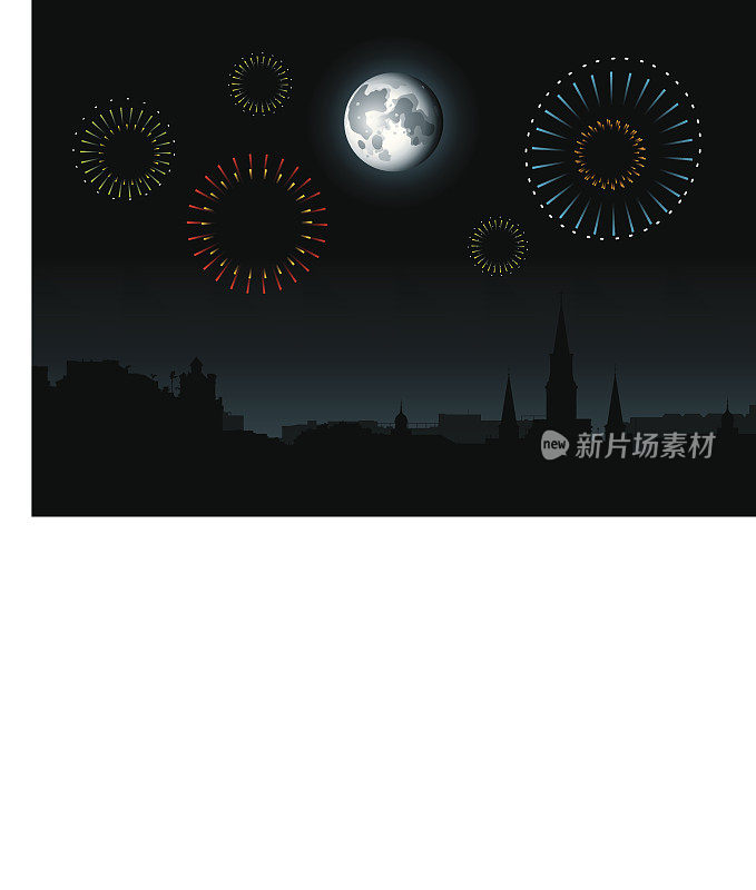 狂欢节的月亮