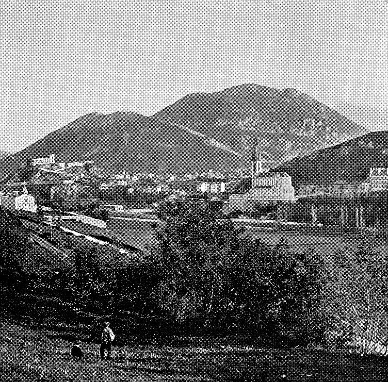 法国比利牛斯山脉的卢尔德――19世纪