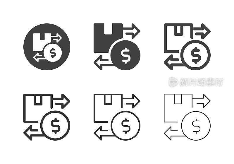 货到付款图标-多系列