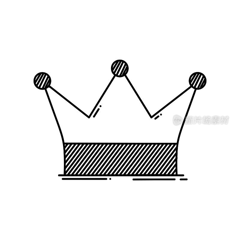 内容营销线图标,草图设计,像素完美,可编辑笔画。