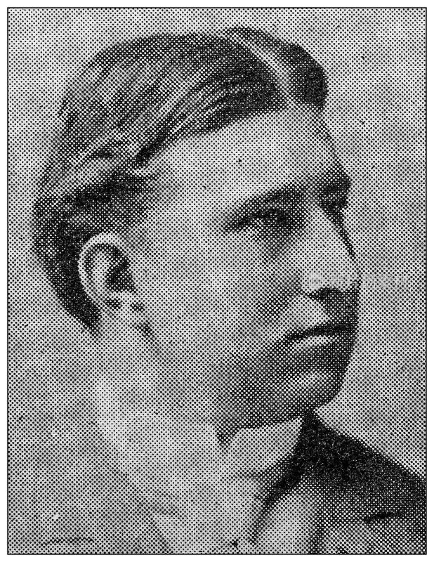 名人的古董肖像:威廉・巴恩斯