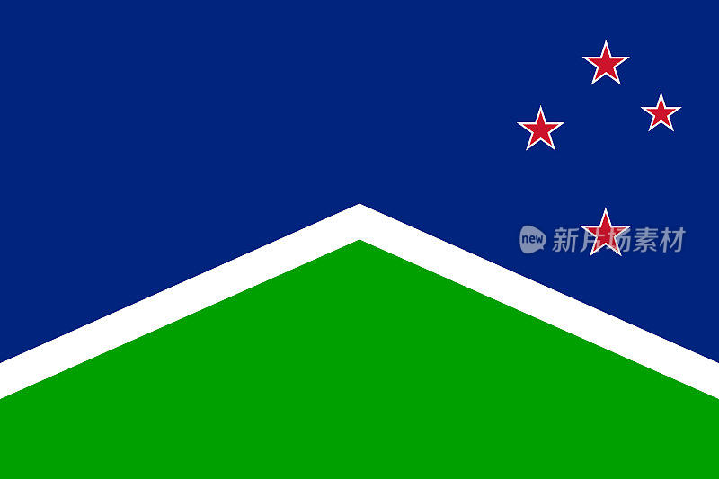 新西兰南岛的旗帜
