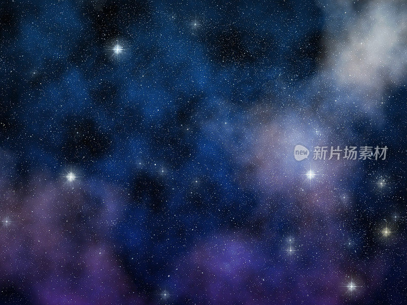 黑暗的星空