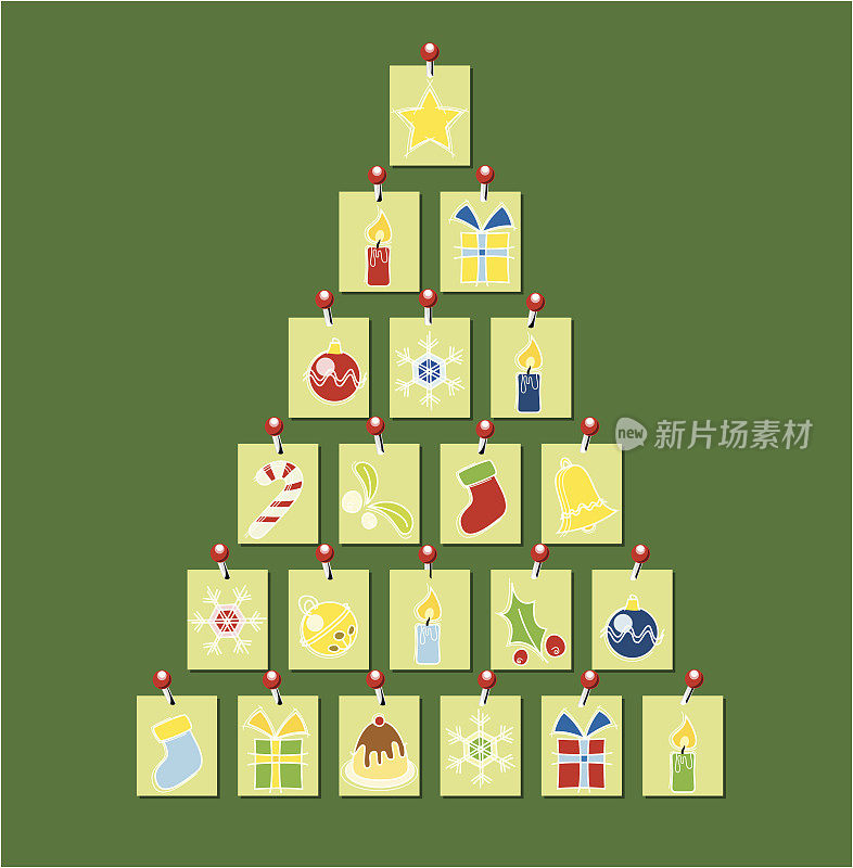 图标圣诞树